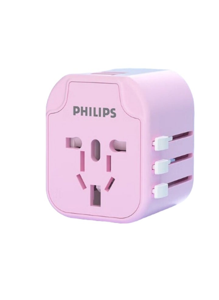 Beauenty - Philips conversion plug with USB universal universal global travel universal socket 1001At - Image 1