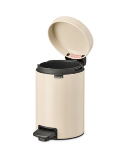 brabantia سلة مهملات بدواسة ذات إغلاق ناعم سعة 3 لتر مع دلو داخلي بلاستيكي  - Image 2