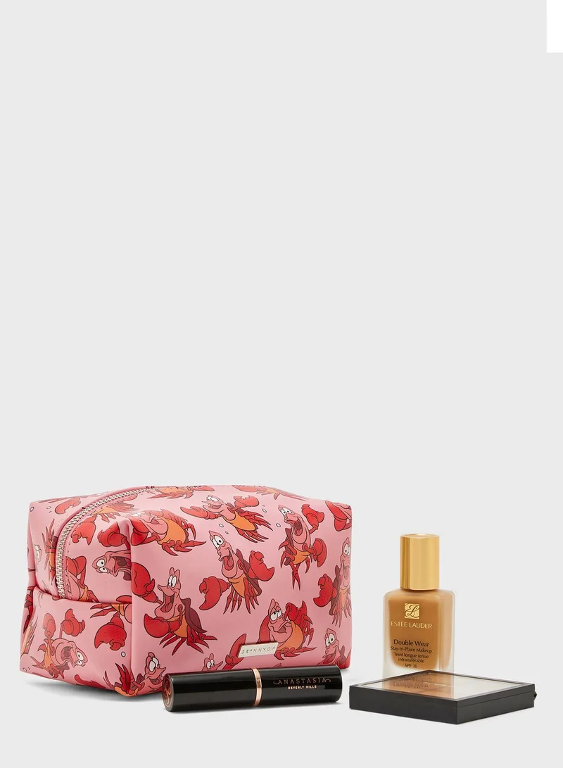 Skinnydip London Disney Sebastian The Little Mermaid Makeup Bag