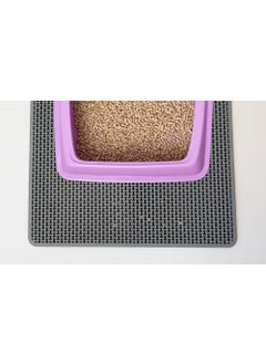 DECOBELLA Cat Litter Mat Sieve Cat Toilet Mat 65 x 45 cm  - Image 3