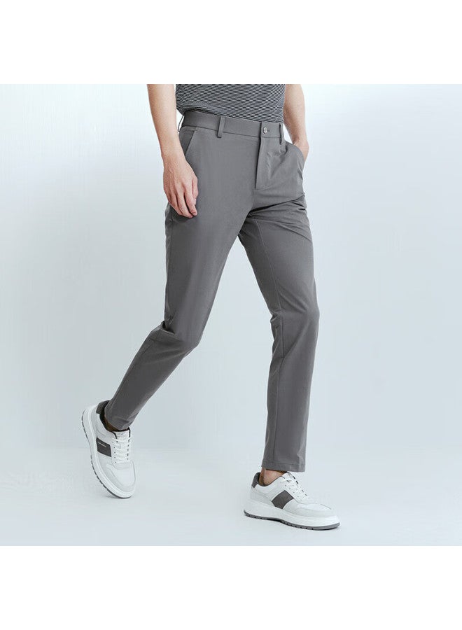 Saint Angelo Saint o Colorful Casual Business Commuter Men's Versatile Pants Etd241202s Pearl Gray 33 - Image 1