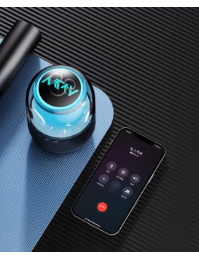 Disney Original Disney QS-S1 Mickey Smart Bluetooth Speaker HIFI Surround Sound Colorful LED Light Wireless Loudspeaker Sound 3D Stereo Surround Sound Subwoofer Loudspeaker Sound Colorful LED Light Speaker - Image 5