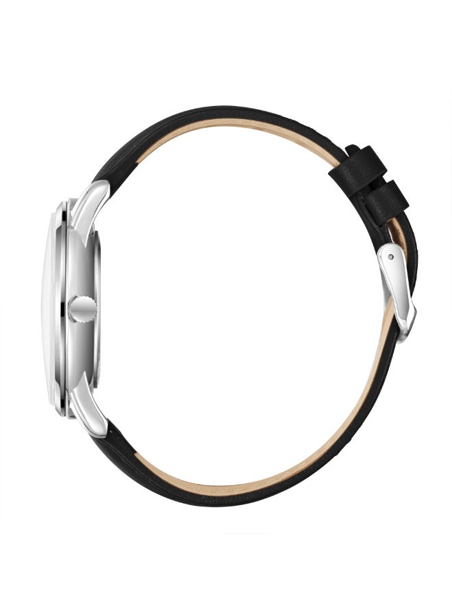 Lee Cooper ساعة يد جلدية للرجال LC08235.351 - 42 مم - Image 3