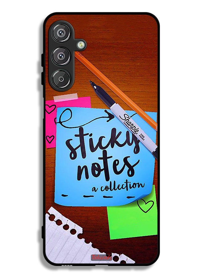 Tolwak Samsung Galaxy F36 Protective Case Cover Sticky Notes - Image 1