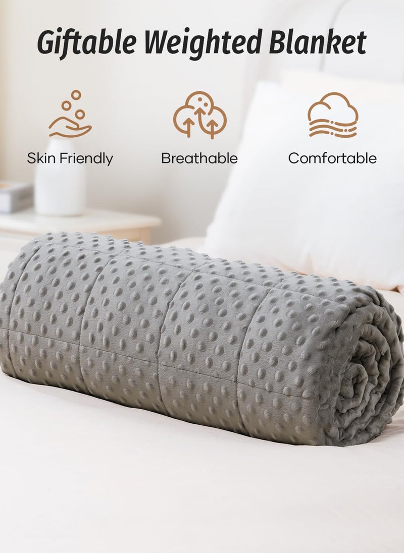 Soft and Heavy Blanket, Relieves Stress, Promotes Sleep, Breathable Blanket, Suitable for All Seasons