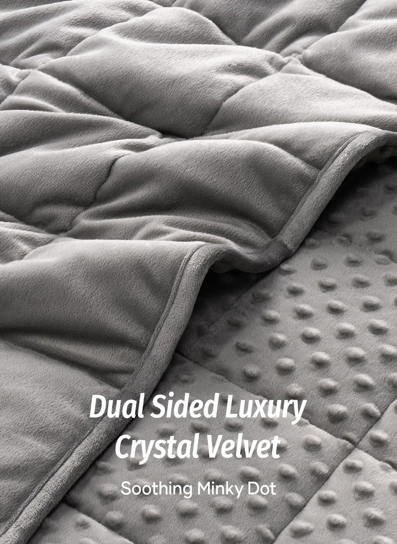 Sharpdo Soft and Heavy Blanket, Relieves Stress, Promotes Sleep, Breathable Blanket, Suitable for All Seasons  - Image 5
