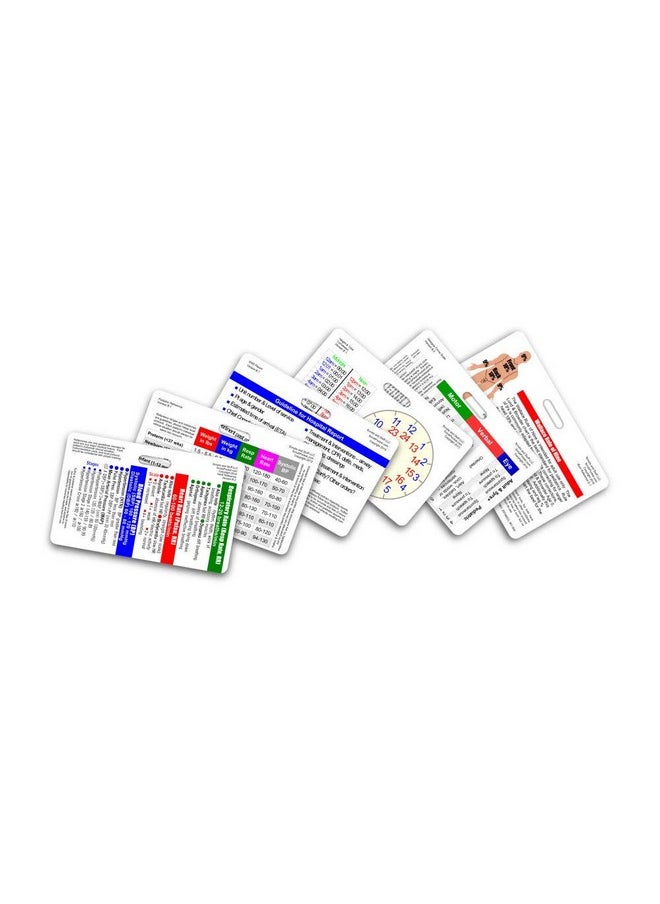 Scrubs and Stuff LLC - Mini Emt/First Responder Horizontal Badge Card Set 6 Cards - Image 1
