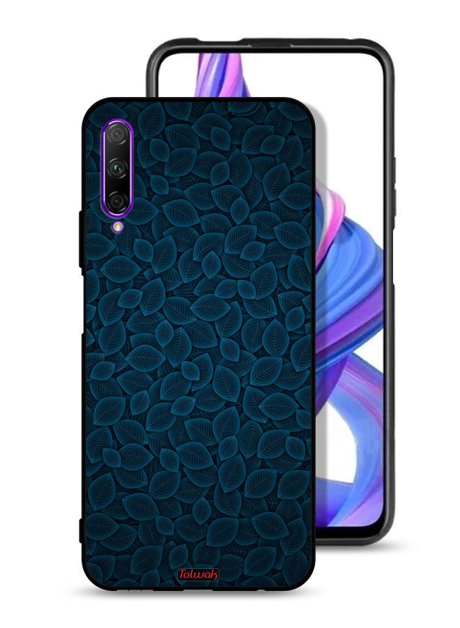 Tolwak Honor 9X Pro Protective Case Cover Digital Art Leaves Pattern - Image 1