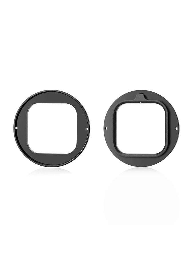 PULUZ - Sports Camera UV Lens Filter with Filter Adapter Ring Lens Cover Replacement for Insta360 Ace Pro Action Camera   Accessories - Image 1