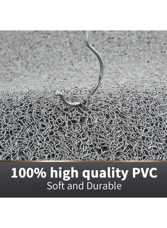 Soft Textured Bath, Shower, Tub Mat, 24x32 Inch, Phthalate Free, Non Slip Comfort Bathtub Mats with Drain, PVC Loofah Bathroom Mats for Wet Areas, Quick Drying - Image 4