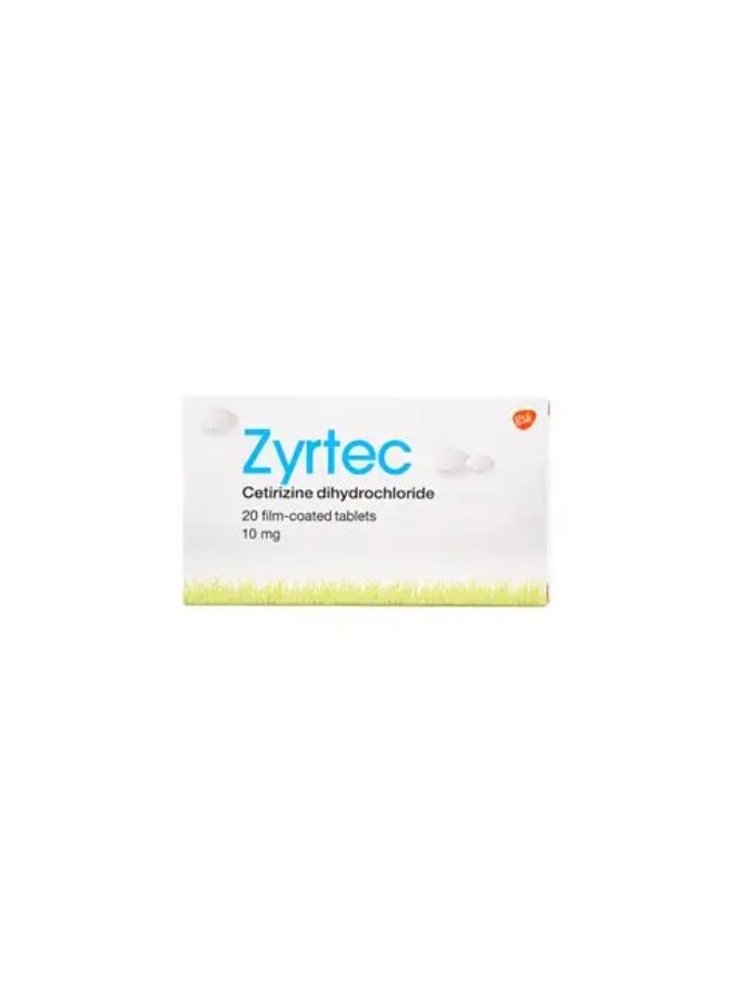 zyrtec tablets 20s