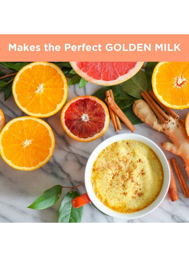Further Food أفضل حليب الكركم الذهبي مسحوق الكركم العضوي القرفة الزنجبيل والفلفل الأسود أقصى امتصاص آلام المفاصل صحة الأمعاء خالي من السكر نباتي كيتو (30 حصة) - Image 4