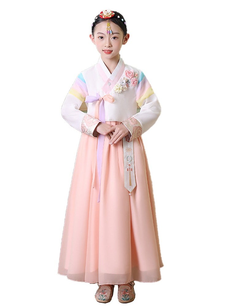 Al Aoyama - Al Aoyama Hanbok Korean Traditional Hanbok for Girls Birthday Party Korean Traditional Girls Babies Clothes Korean Girl Dolbok - Image 1