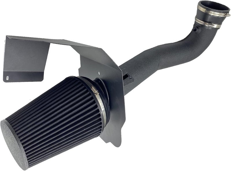 MOOSUN Cold Air Intake Kit W/Filter High Performance for 2014-2020 Chevy/GMC/Cadillac (Silverado 1500, Suburban, Tahoe, Sierra 1500, Yukon, Yukon Denali, Escalade) V8 5.3L 6.2L (Black & Black) - Image 1