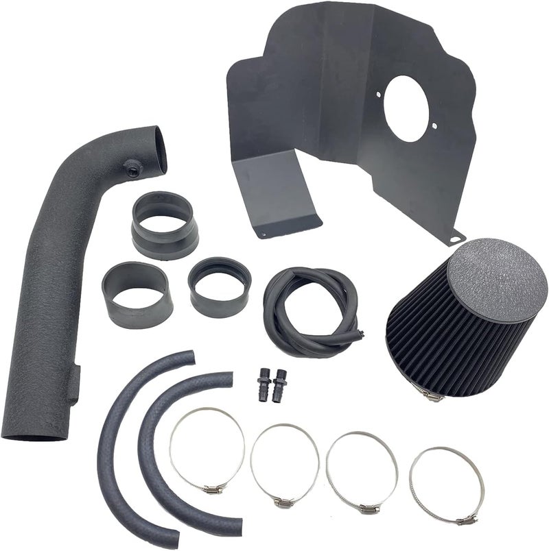 MOOSUN Cold Air Intake Kit W/Filter High Performance for 2014-2020 Chevy/GMC/Cadillac (Silverado 1500, Suburban, Tahoe, Sierra 1500, Yukon, Yukon Denali, Escalade) V8 5.3L 6.2L (Black & Black) - Image 3