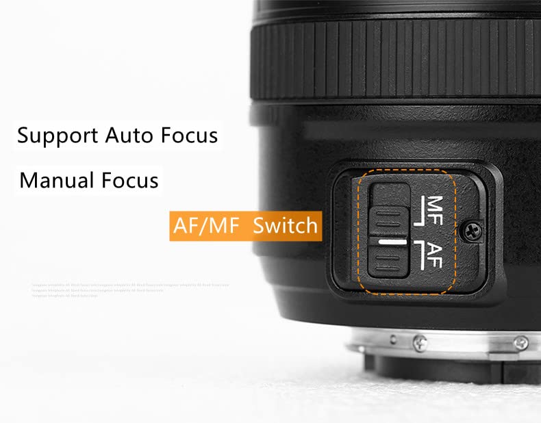YONGNUO YN50mm F1.8 Standard Prime Lens Large Aperture Auto Manual Focus AF MF for Nikon DSLR Cameras - Image 5