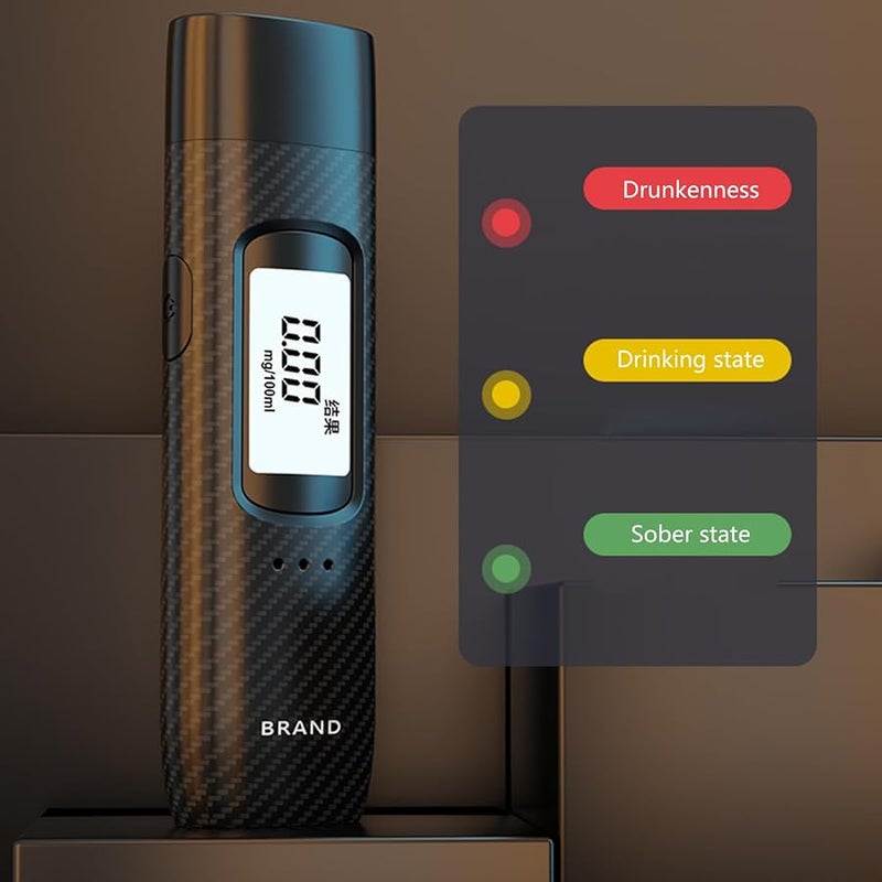 Professional Breathalyzer Rechargeable Portable Alcohol Tester With High Accuracy For Personal Use - Image 5