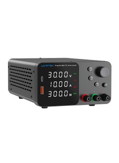 Variable DC Power Supply 120V 3A Bench Power Supply with 4-Digits LED Display Adjustable Switching Power Supply