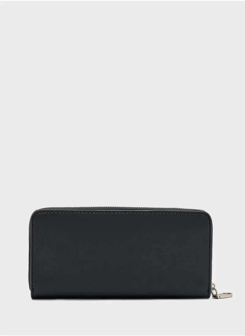 كالفن كلاين Sculpted Zip Around Wallet
