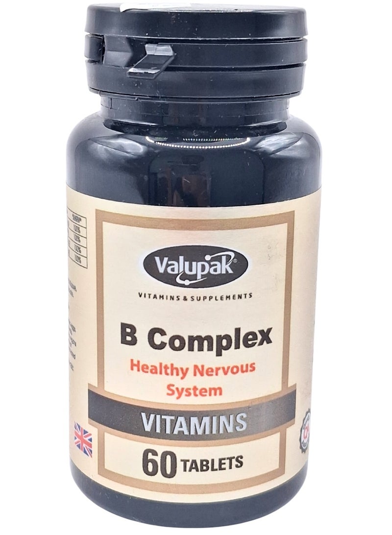 Valupak Vitamin B Complex Tablets 60S