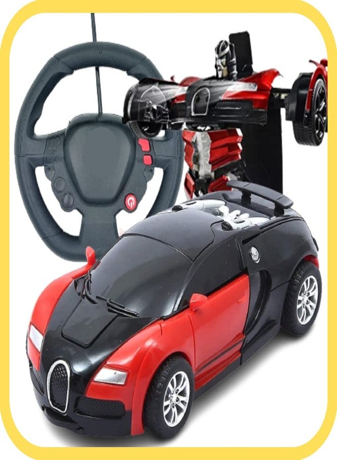 RENIAL® Plastic Toy Robot STREERING Remote CAR for Kids CAR for Kids [Pack of 1] Multicolor Multi Desing (Steering Remote Robot) - Image 5