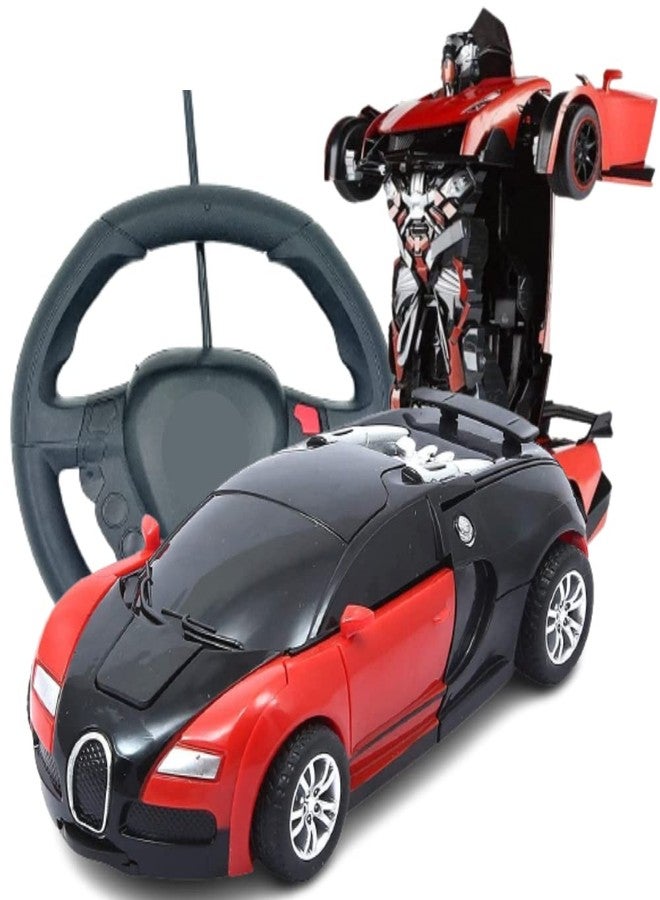 RENIAL® Plastic Toy Robot STREERING Remote CAR for Kids CAR for Kids [Pack of 1] Multicolor Multi Desing (Steering Remote Robot) - Image 2