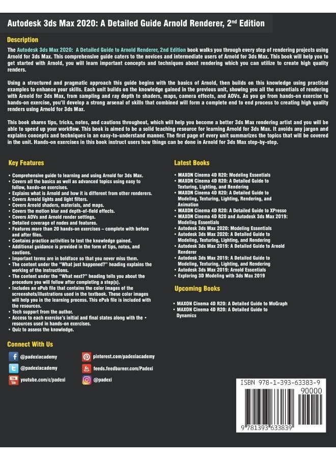 Autodesk 3ds Max 2020: A Detailed Guide to Arnold Renderer, 2nd Edition  - Image 2