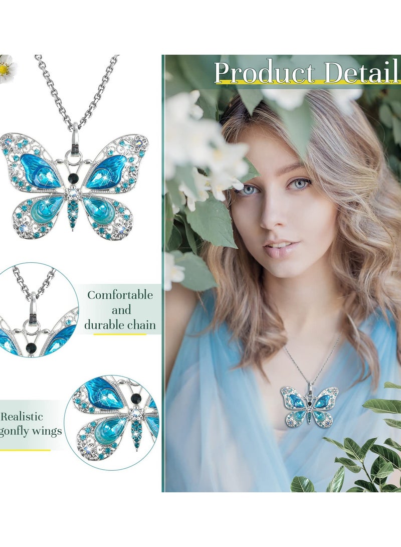 SOLARAE 6 Pieces Bohemian Jewelry Bohemian Necklace for Women Pendant Colorful Enamel Necklace Vintage Multilayer Necklace Enamel Ethnic - Image 3