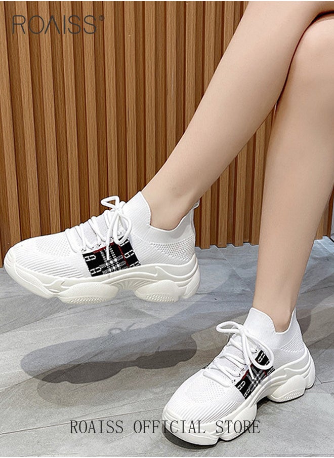 Women's Thick Sole Sneakers Women's Mesh Dad Shoes Women's Thick Sole Hollow Casual Shoes - pzsku/Z0C06D66FEF3D94492406Z/45/_/1722241989/aa48cf1d-2fad-4771-9e47-c9d85ec829b6