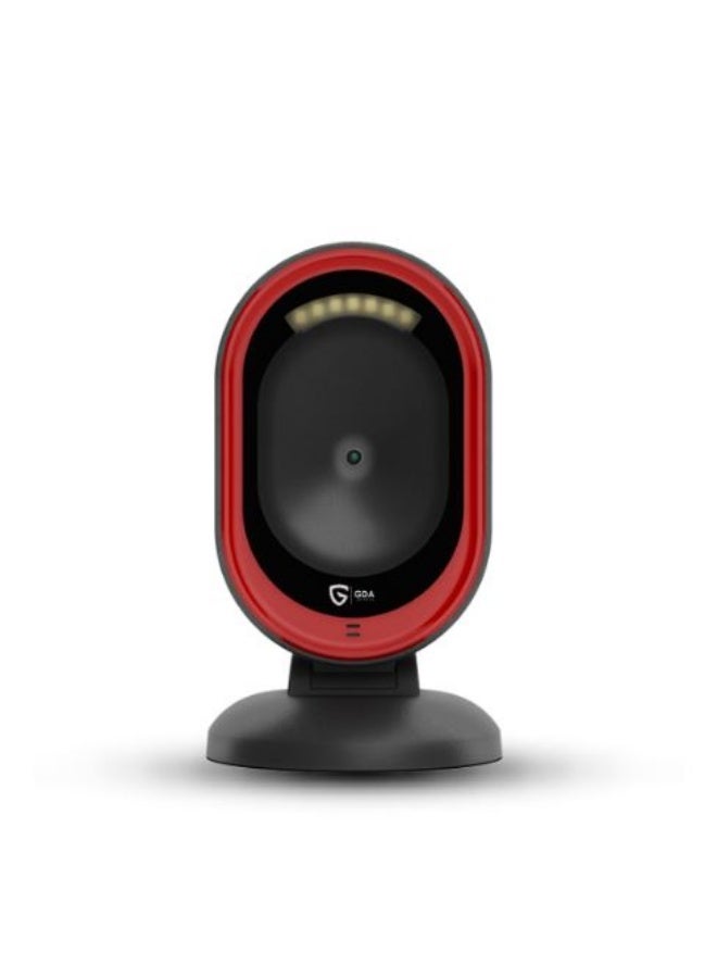 جى دى اى  ماسح باركود GDA HS60 ثنائي الأبعاد متعدد الاتجاهات عالي السرعة لنقاط البيع، USB - Image 2