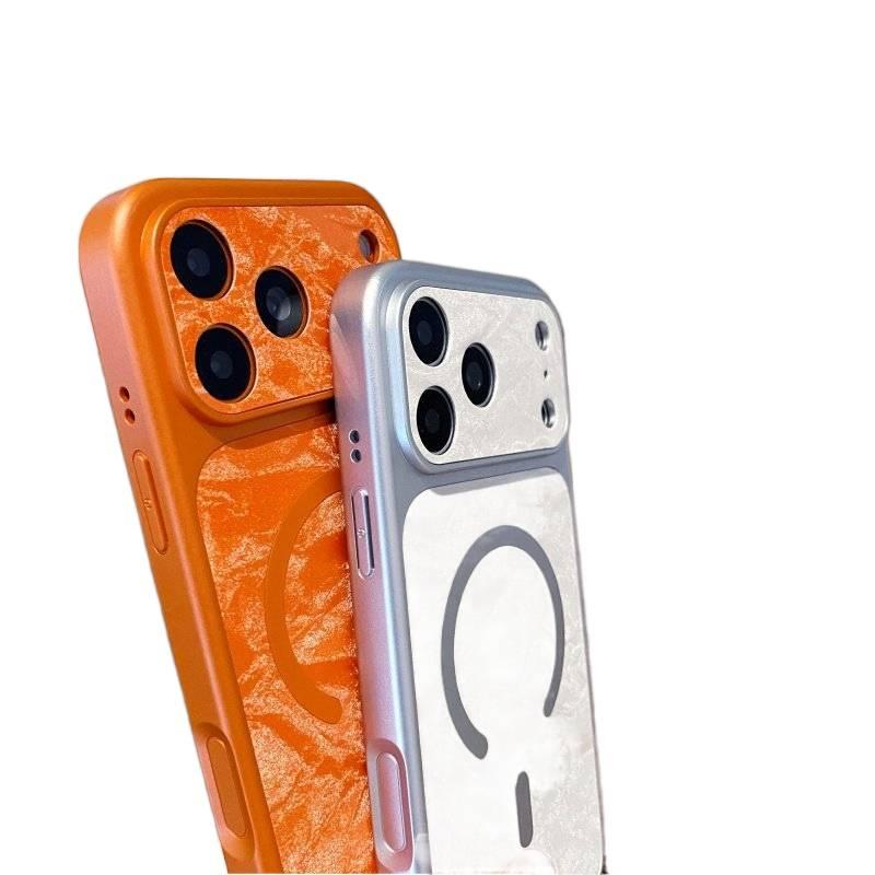 PC MagSafe Case for iPhone 16 / 16 Plus / 16 Pro / 16 Pro Max with Drop Protection and Strong Magnetic plus Shockproof plus Scratch Resistant in Silver - Image 4