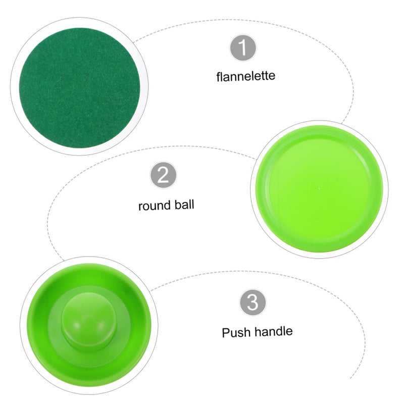 Replacement Air Hockey Pucks Set Accessories For Game Tables 6 Pack - Image 4