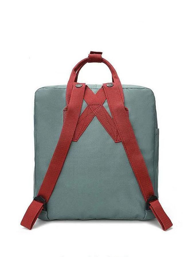 Classic Student School Backpack Green - Image 3