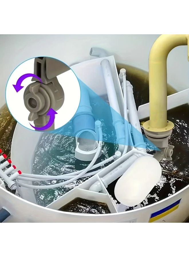 Black 12 Inch Automatic Water Level Control Ball Valve For Aquarium Pond - Image 5