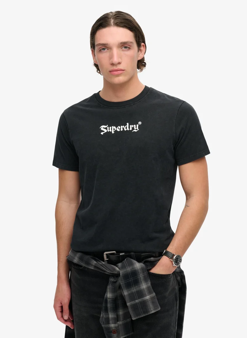 Superdry Retro Rock Graphic T Shirt