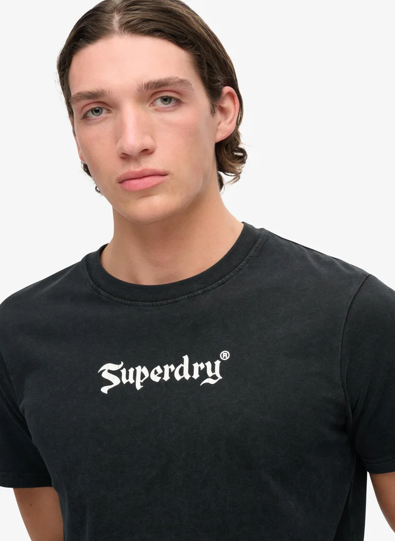 Superdry Retro Rock Graphic T Shirt