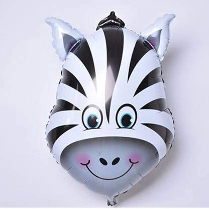 HK balloons Aluminium 5 Pcs Animal Balloons For Decoration Theme Party Supplies (Jungle Theme Animal Balloon)|Multicolor - Image 5