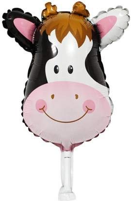 HK balloons Aluminium 5 Pcs Animal Balloons For Decoration Theme Party Supplies (Jungle Theme Animal Balloon)|Multicolor - Image 3