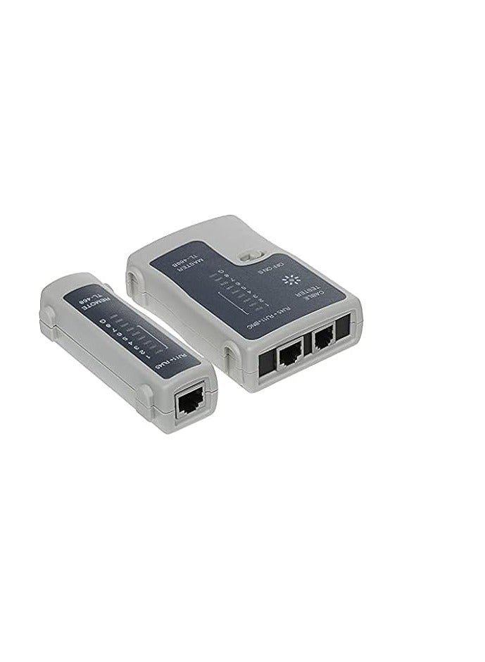 جهاز اختبار كيبل الشبكة متعدد الوظائف ار جيه 45 + ار جيه 11 + بي ان سي - Image 1