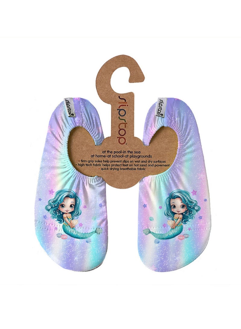 Slipstop Seastar Kids Non Slip Water and Beach Shoes Lightweight Quick Dry Swim Ready Footwear for Babies and Children - Image 1