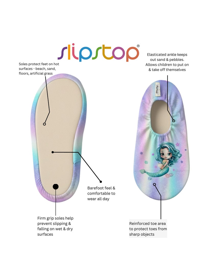 Slipstop Seastar Kids Non Slip Water and Beach Shoes Lightweight Quick Dry Swim Ready Footwear for Babies and Children - Image 3