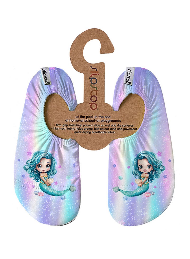 Slipstop Seastar Kids Non Slip Water and Beach Shoes Lightweight Quick Dry Swim Ready Footwear for Babies and Children - Image 1