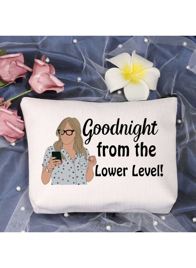 LEVLO Funny Housewives Gifts Goodnight from the Lower Level Makeup Bags Housewives Party Gifts(Lower Level) - Image 3