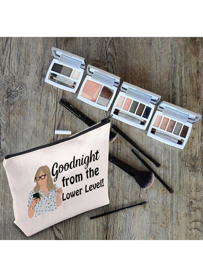 LEVLO Funny Housewives Gifts Goodnight from the Lower Level Makeup Bags Housewives Party Gifts(Lower Level) - Image 4
