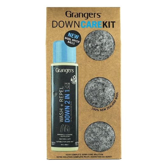 Grangers Down Care Kit / Down Wash + Repel / 3 Dryer Balls / 10oz - Image 1