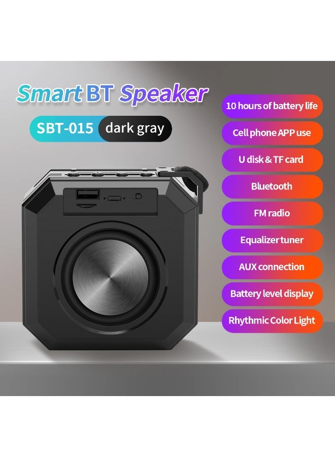 Luttec Portable Bluetooth Speaker Black