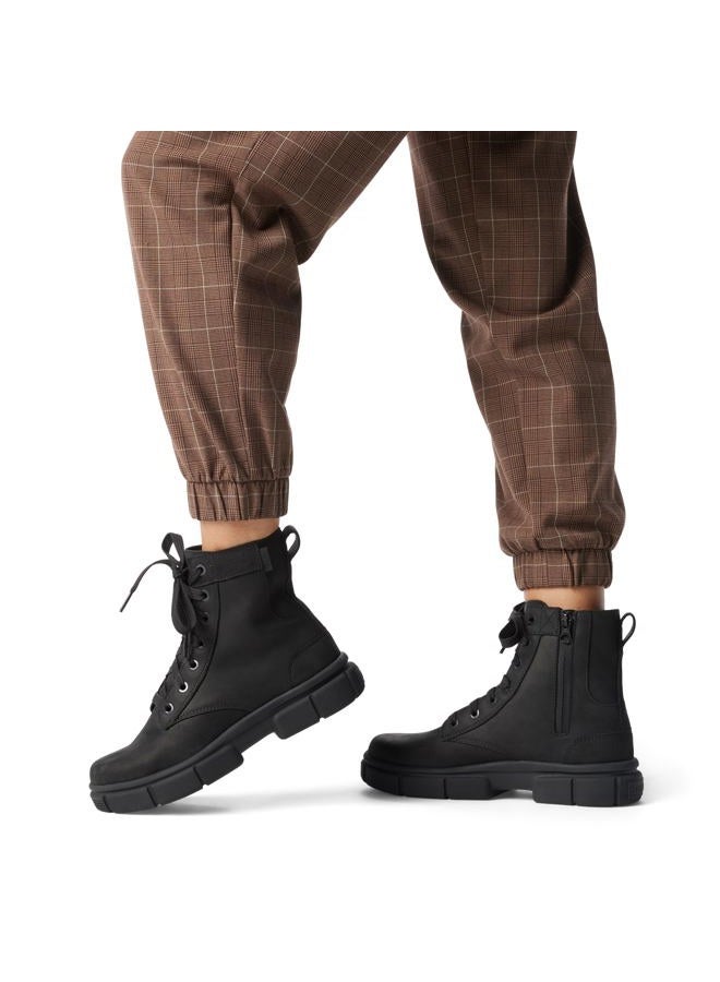 SOREL Women's Explorer STRT Lace Boot, Black/Black, 7 - Image 2