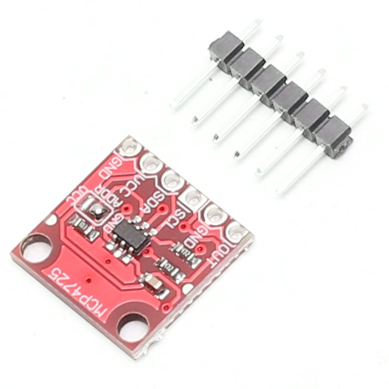 DEVMO MCP4725 I2C DAC Breakout Module 12Bit Resolution I2C DAC Development Board 2.7V to 5.5V Supply with EEPROM Compatible with Ard-uino Raspberry Pi - Image 4