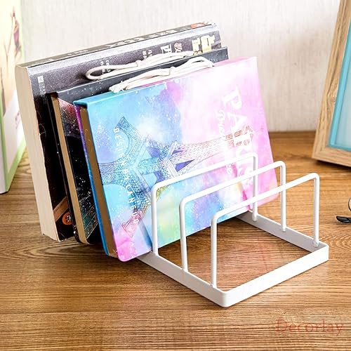 Decorlay Multipurpose Kitchen Plate Stand Dish Pan-Pot Lid Utensils Holder Space Saving Chopping Board Holder Corner Shelf Rack Cabinet Organizer (White, Pack of 1) - Image 5