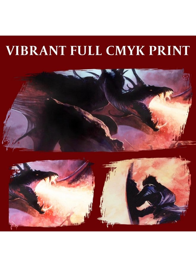 lynx DND DM Screen 5e - D&D Dungeon Master Screen Full Color Print with Customizable Inserts - Dungeons and Dragons GM / Game Master Accessories Gift for Man or Woman. Hide Your Dice Rolls, Maps & Books. - Image 2